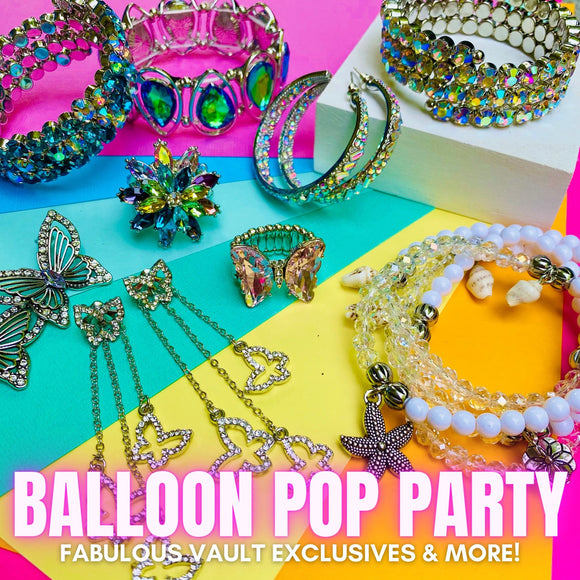 Balloon Pop Party Pack • Vault Exclusive + 3 Mystery Pieces