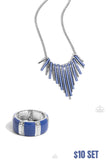 Fashionable Fringe • Blue Matching Set